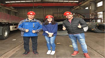 Els clients visiten la fàbrica AOTIAN per reforçar la cooperació