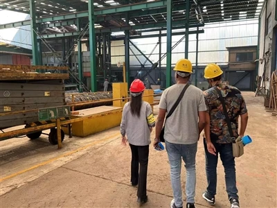 L'empresa cooperativa nubia va venir a visitar la nostra empresa