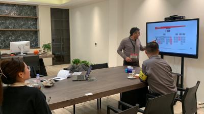 Els clients portuguesos visiten Aotian Steel, elogien la gestió ajustada i la...