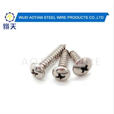 Cargol autoroscant d'acer inoxidable.